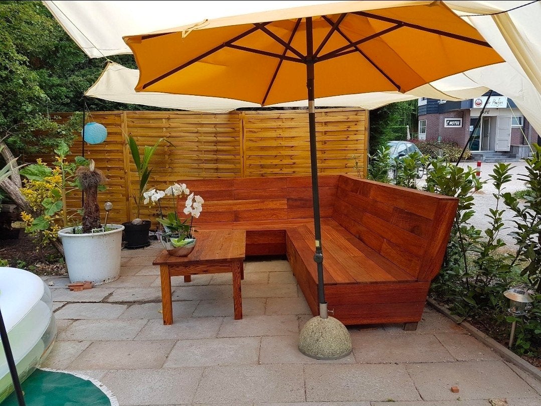loungebank 240 x 300, Tuin en Terras, Ophalen, Gebruikt, 2 tot 3 meter