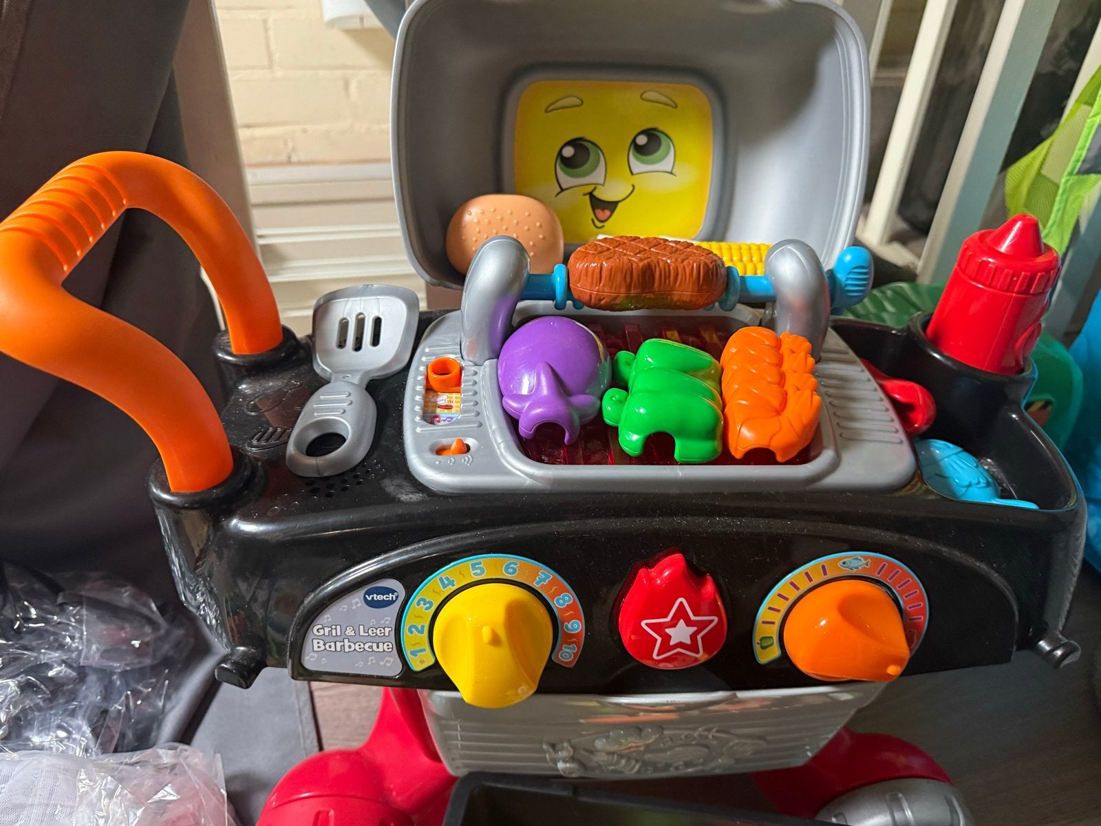 VTech Grill & Leer Barbecue met extra speelgoed, Ophalen of Verzenden, Zo goed als nieuw, Ontdekken, Met licht
