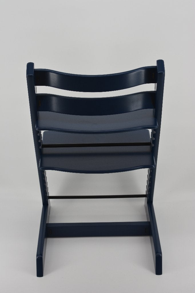 Stokke Tripp Trapp Midnight Blue – Refurbished Tripp Trapp, Verzenden, Zo goed als nieuw, Meegroeistoel, Aanschuifbaar