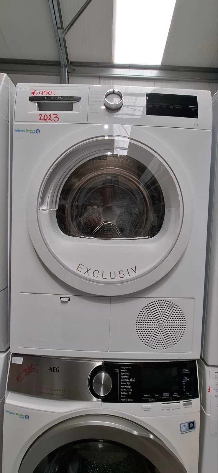 Bosch serie 4 warmtepompdroger 2023, 6 mnd garantie 4254, Witgoed en Apparatuur, Wasdrogers, Ophalen, 8 tot 10 kg, Refurbished