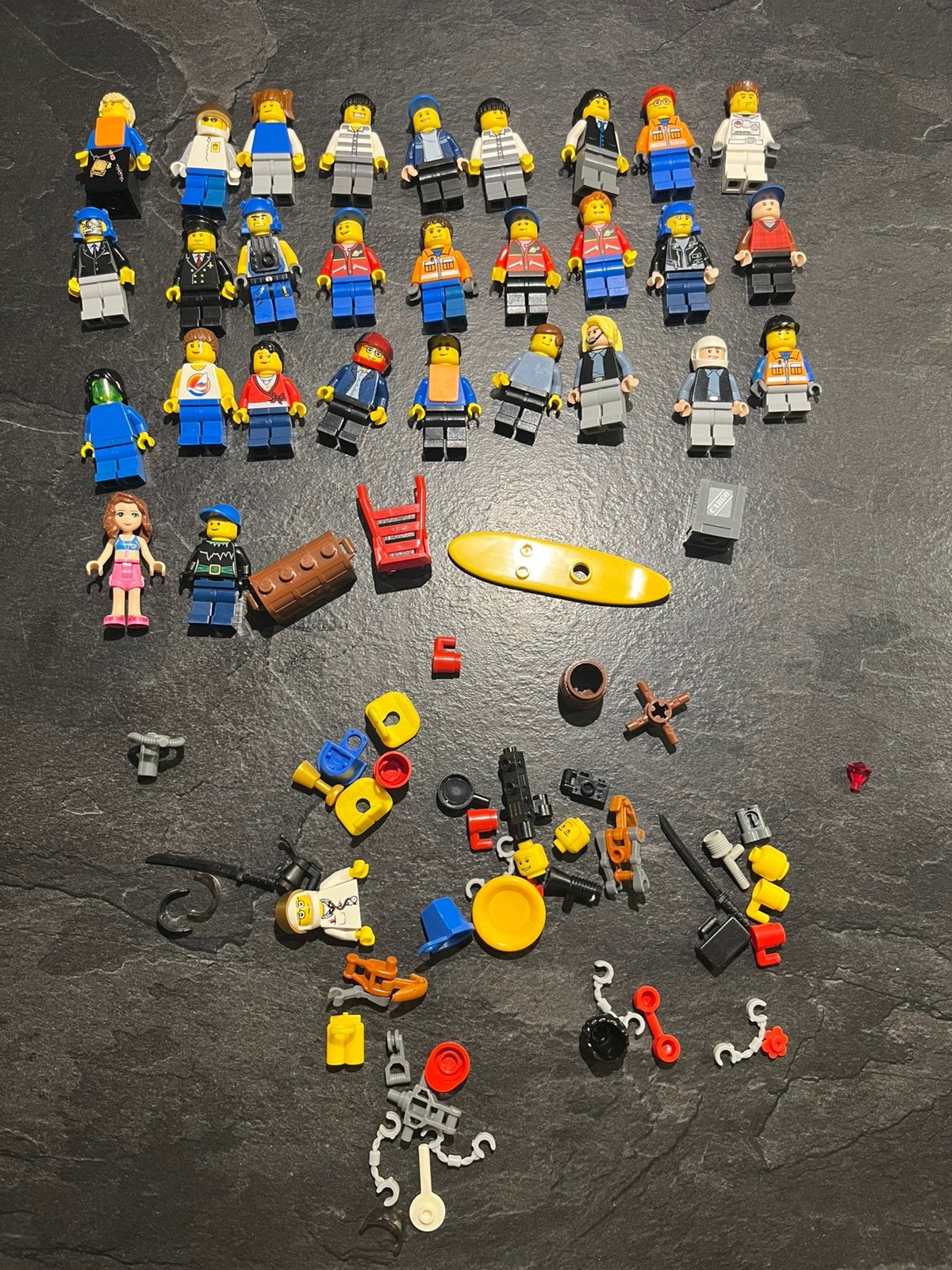 024 - Lego Partij/Lot Minifiguren/Accessoires, Ophalen of Verzenden, Zo goed als nieuw, Minifiguur, Lego