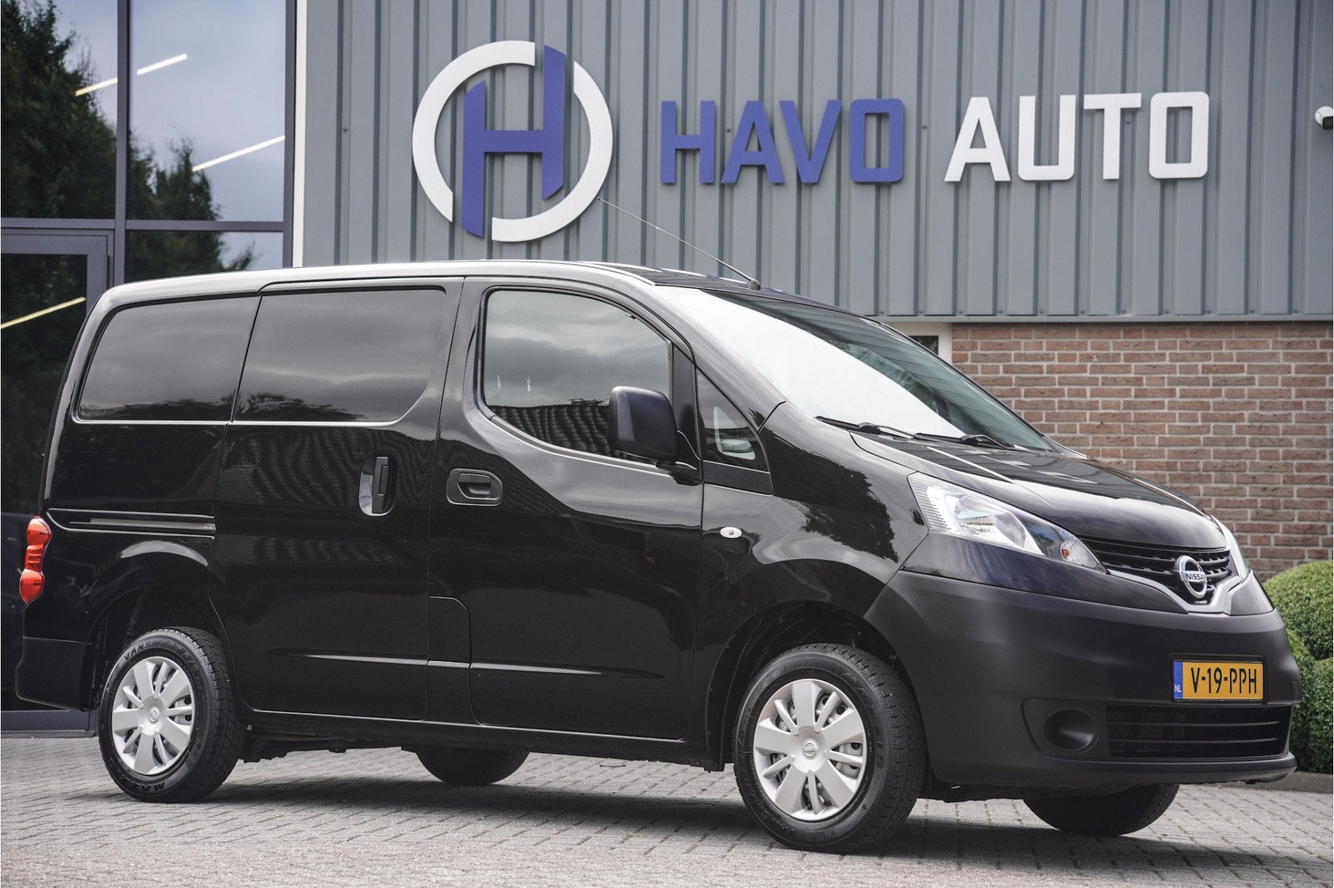 Nissan NV200 1.6 Benzine, TREKHAAK INCL. BTW (bj 2014), Auto's, Voorwielaandrijving, Stof, Gebruikt, Zwart