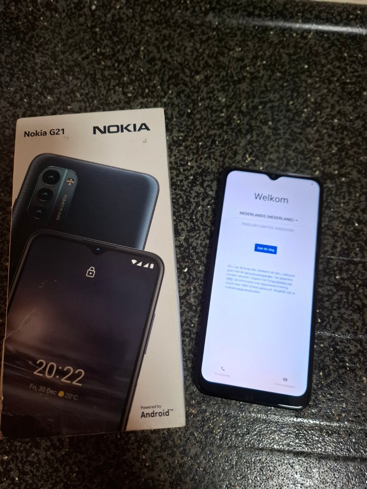 Nokia G21 - gebruikt, inclusief doos, Gebruikt, Overige modellen, Ophalen of Verzenden, Zonder simlock
