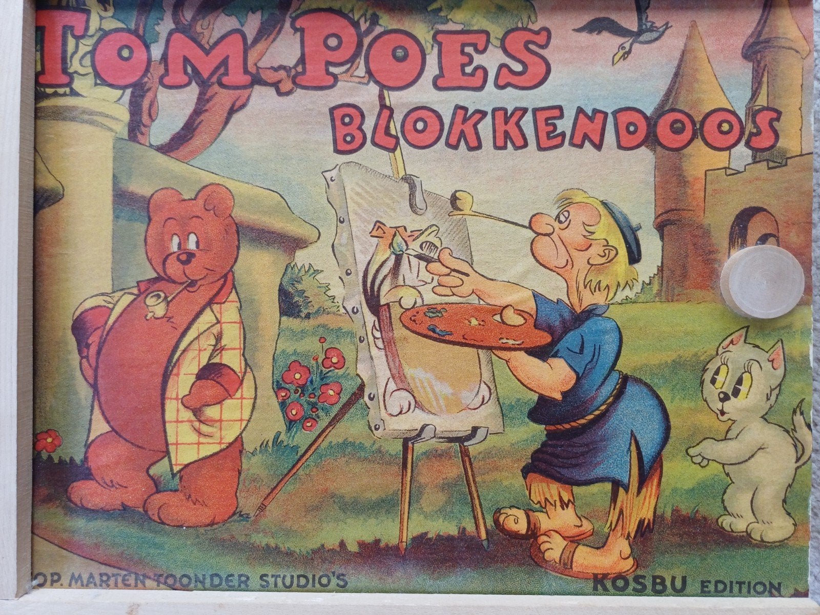 Olivier B. Bommel, blokken puzzels, Ophalen of Verzenden, Minder dan 500 stukjes, Zo goed als nieuw, Overige typen
