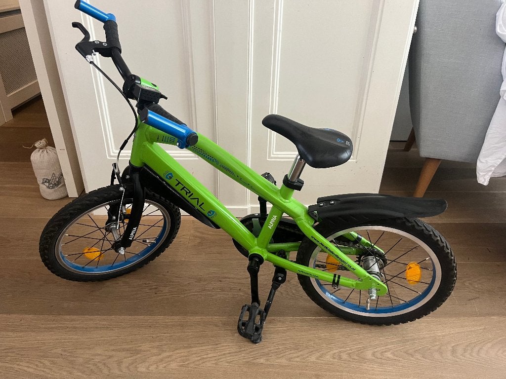 Alpina Trial kinderfiets - zeer goede staat, Ophalen, Terugtraprem, 16 tot 20 inch, Alpina