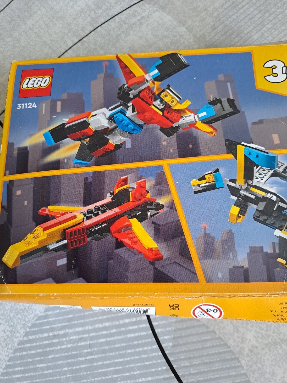 LEGO Creator 31124 Super Robot 3-in-1 complete set, Gebruikt, Lego, Ophalen of Verzenden, Compleet
