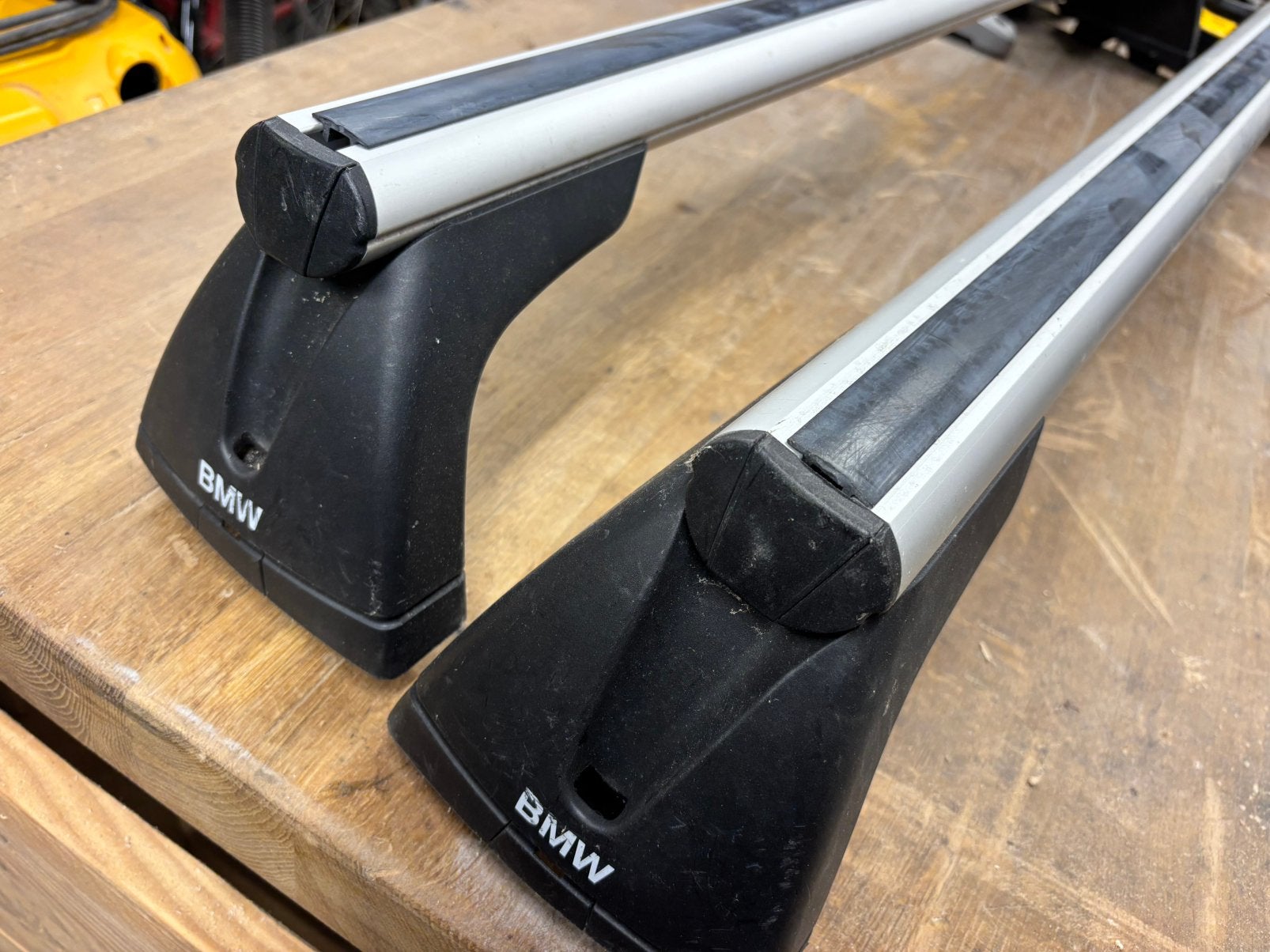 Originele BMW dakdragers E90 / E87–3-serie 318i-max. 75 kg, Auto diversen, Dakdragers, Ophalen, Zo goed als nieuw