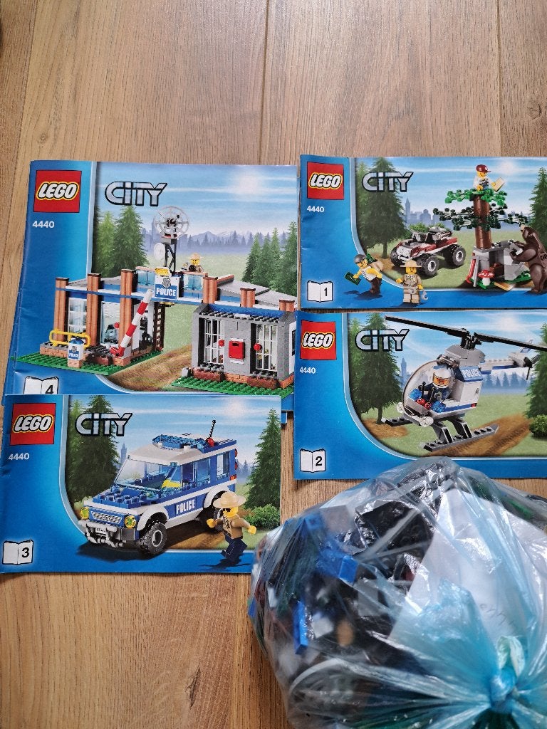 lego bos-politiebeauro 4440, Ophalen, City, Lego, Compleet