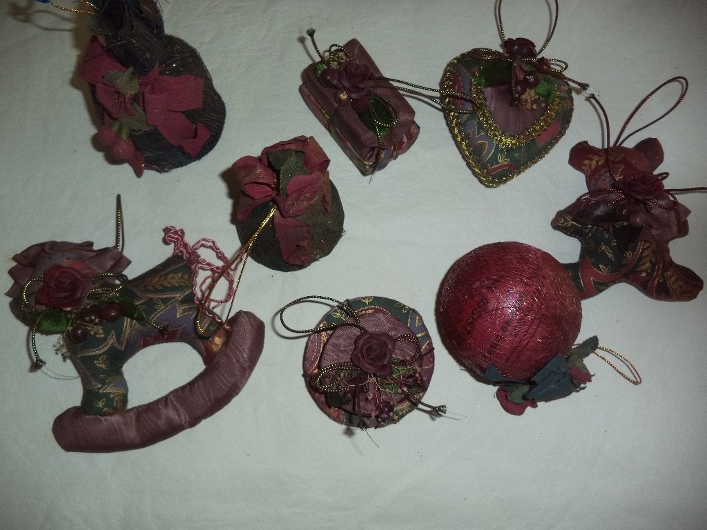 kerstboom hangers met de hand gemaakt dus iets aparts, Ophalen of Verzenden