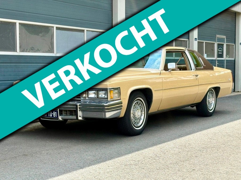 Cadillac Coupe DeVille d’ Elegance, Auto's, Gebruikt, 1969 kg, Bedrijf, 6 stoelen