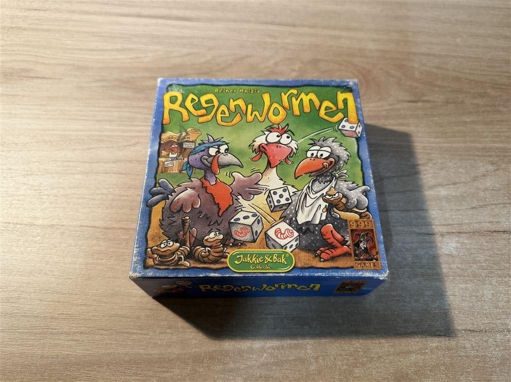 regenwormen - 999 games - s6457, Hobby en Vrije tijd, Gezelschapsspellen | Bordspellen, Verzenden, Zo goed als nieuw