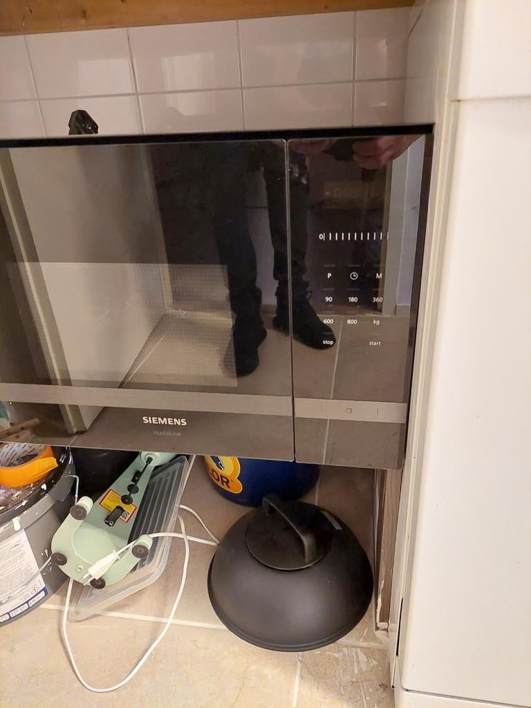 Siemens Inbouw Magnetron met Grill - Nieuwstaat, Ophalen, Magnetron, Inbouw, Grill