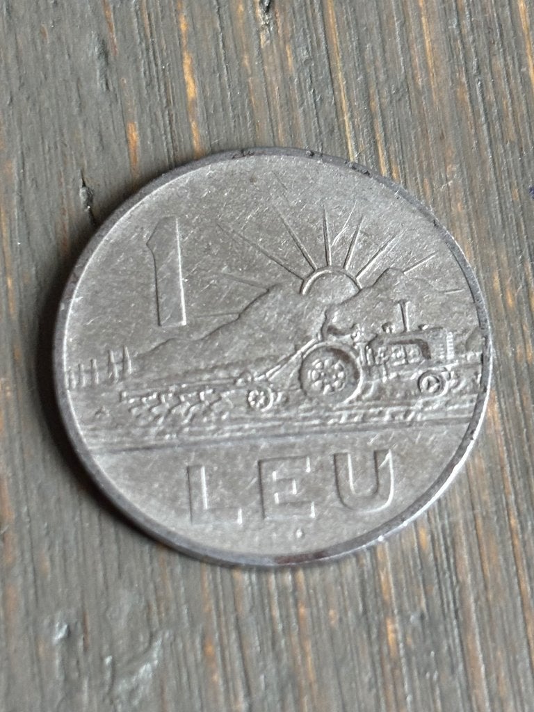 1 Leu 1963 Roemenie, Ophalen of Verzenden, Overige landen, Losse munt
