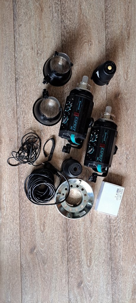 Bowens esprit 500 studio flitssysteem, Audio, Tv en Foto, Ophalen, Zo goed als nieuw, Draadloos, Lamp of Flitsset