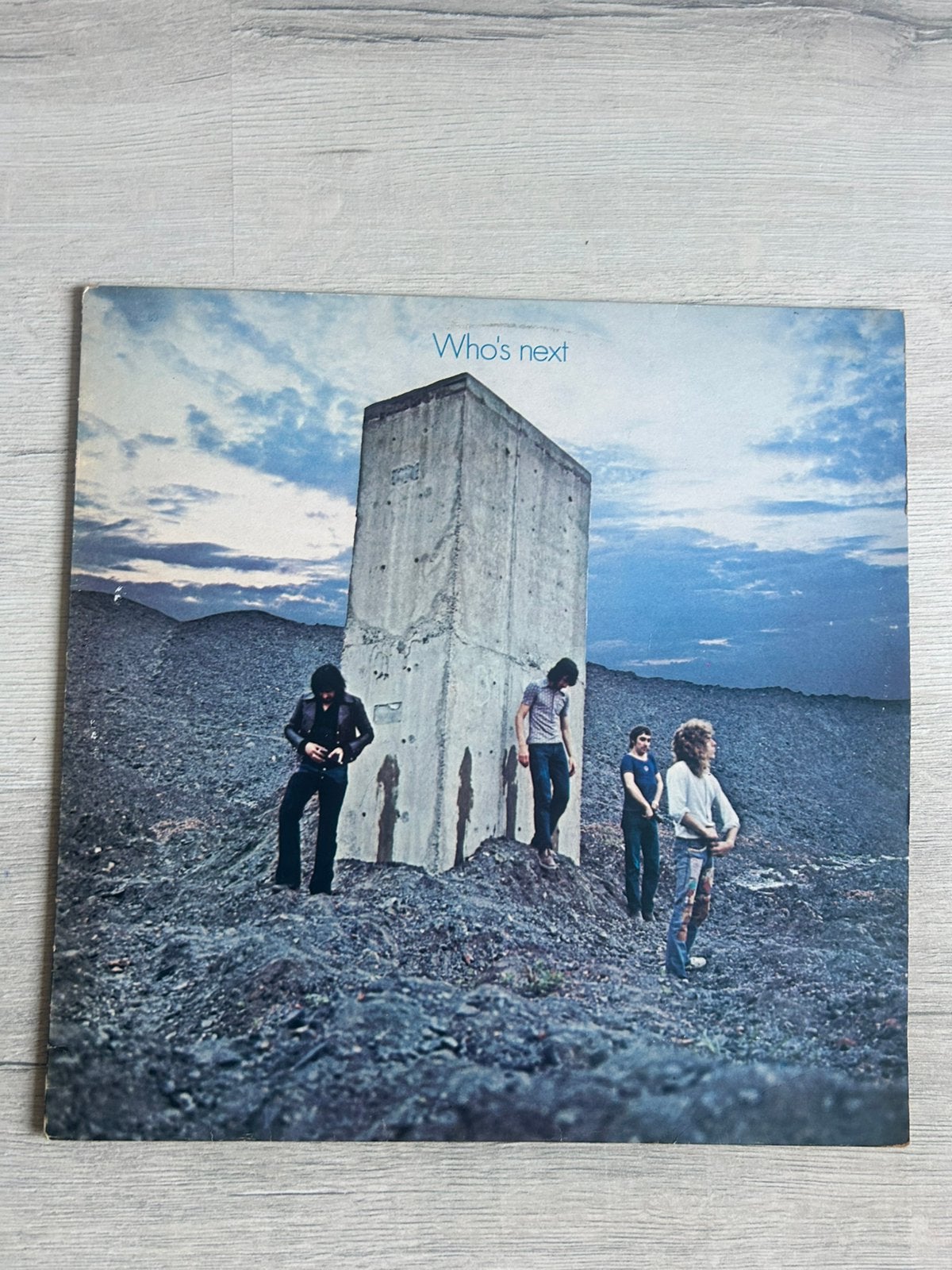 The who: whos next lp orginele druk 1971, Cd's en Dvd's, Ophalen of Verzenden, Gebruikt, 12 inch, Poprock