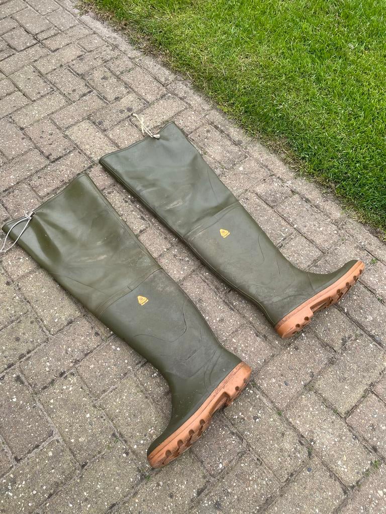 Lieslaarzen maat 45/46 - Groen, Ophalen, Gedragen, Overige kleuren, Regenlaarzen