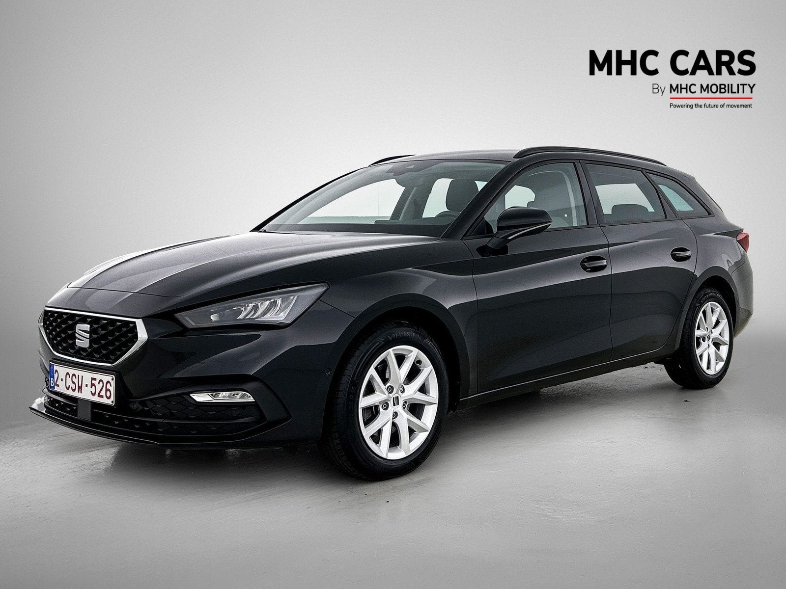 SEAT Leon 1.0 TSI Style (bj 2022), Stof, Gebruikt, Zwart, Leon