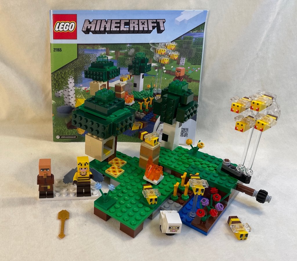 lego set 21165 Minecraft Bee Farm, Minecraft, Lego, Ophalen of Verzenden, Zo goed als nieuw