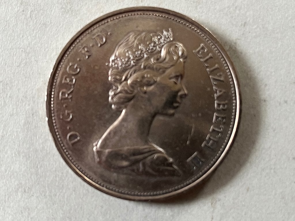 Souvenir Medaille de "Silver Wedding Crown" uit 1972, Verzenden, Overige materialen, Buitenland