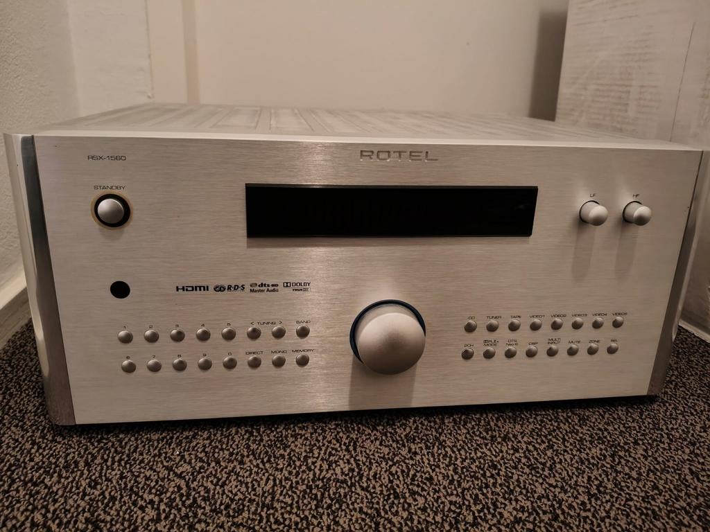 Rotel RSX-1560 AV Receiver - High-End Audio Ervaring, Overige merken, Gebruikt, Ophalen of Verzenden, 120 watt of meer