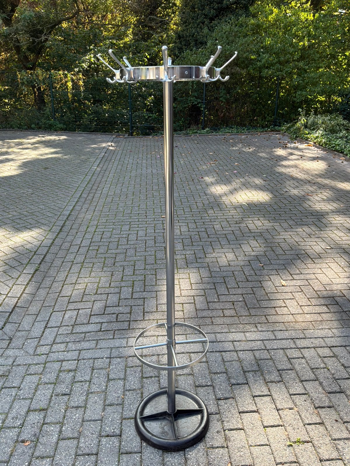Staande Kaptok - Vintage - (Ahrend / Gispen ?), Huis en Inrichting, Ophalen, Gebruikt, Metaal, Staande kapstok