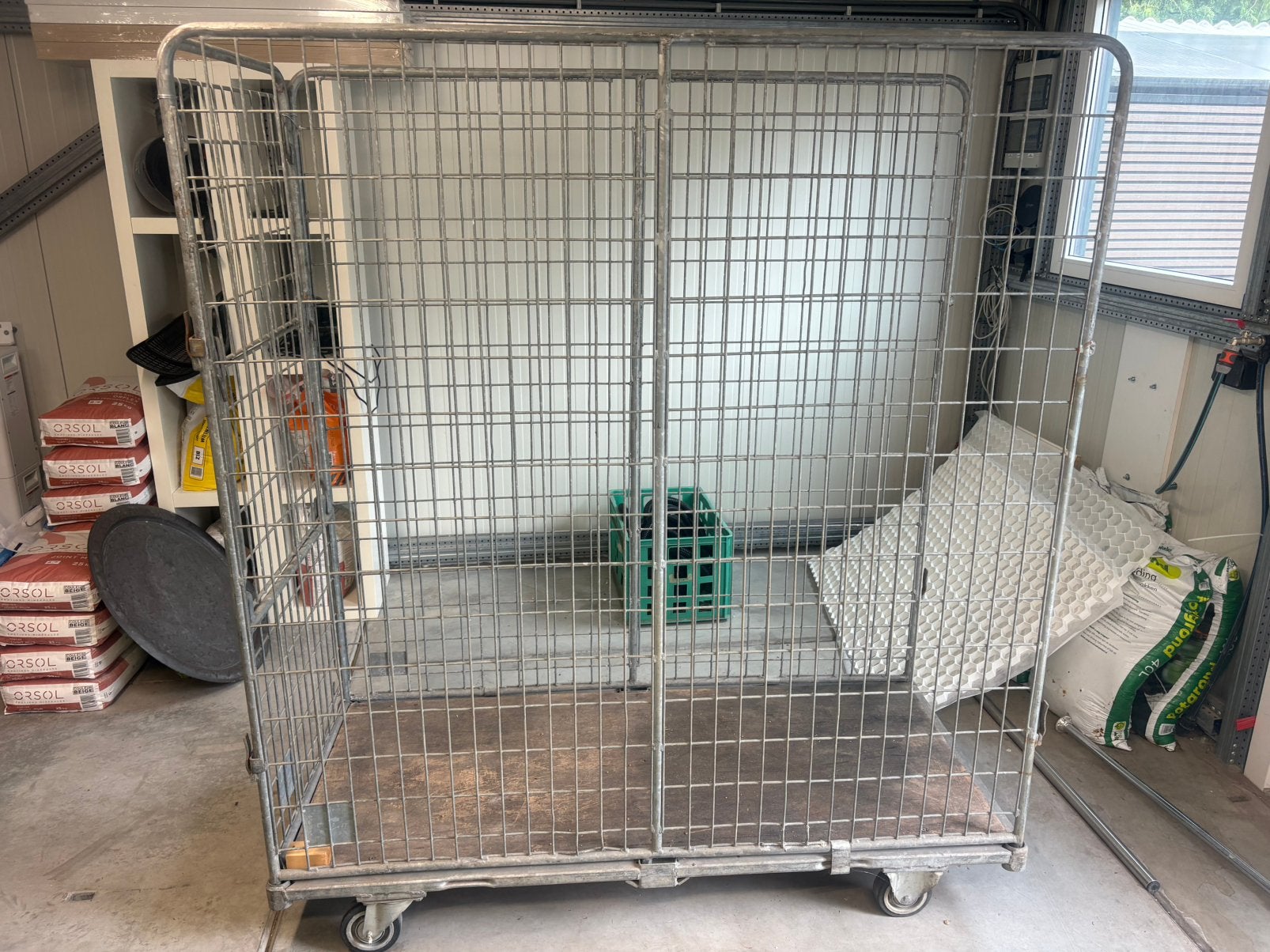 Transportkar, 100 liter of meer, Ophalen, Zo goed als nieuw, Transportkar