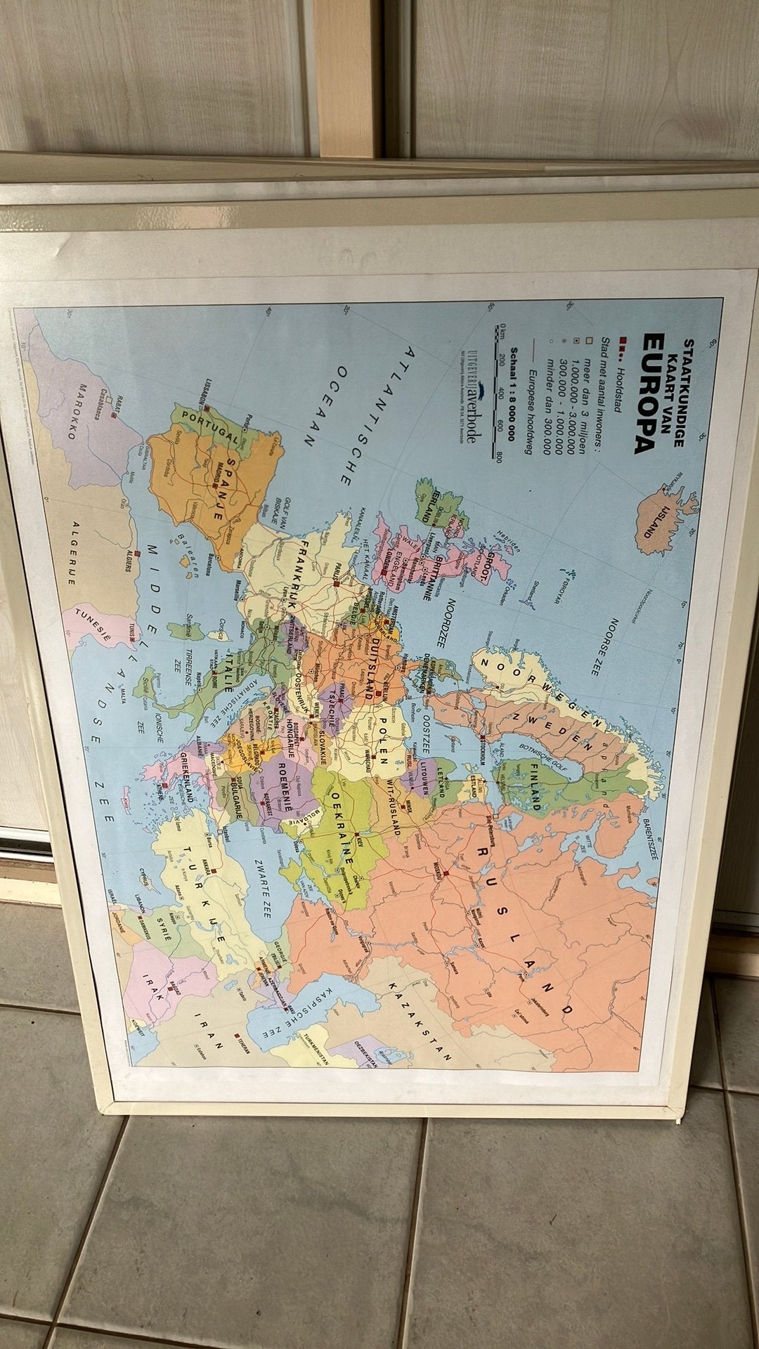 Topografie oude schoolkaarten posters, Antiek en Kunst, Antiek | Schoolplaten, Ophalen, Aardrijkskunde