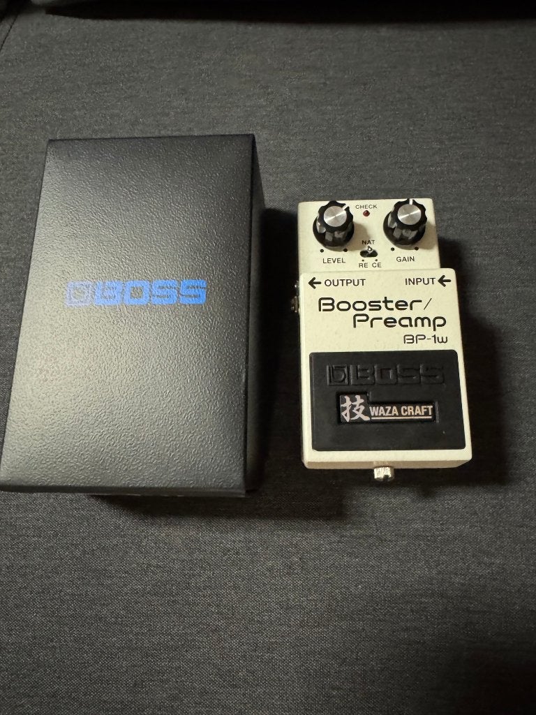 Boss BP-1W Waza Booster/Preamp, Ophalen of Verzenden, Zo goed als nieuw