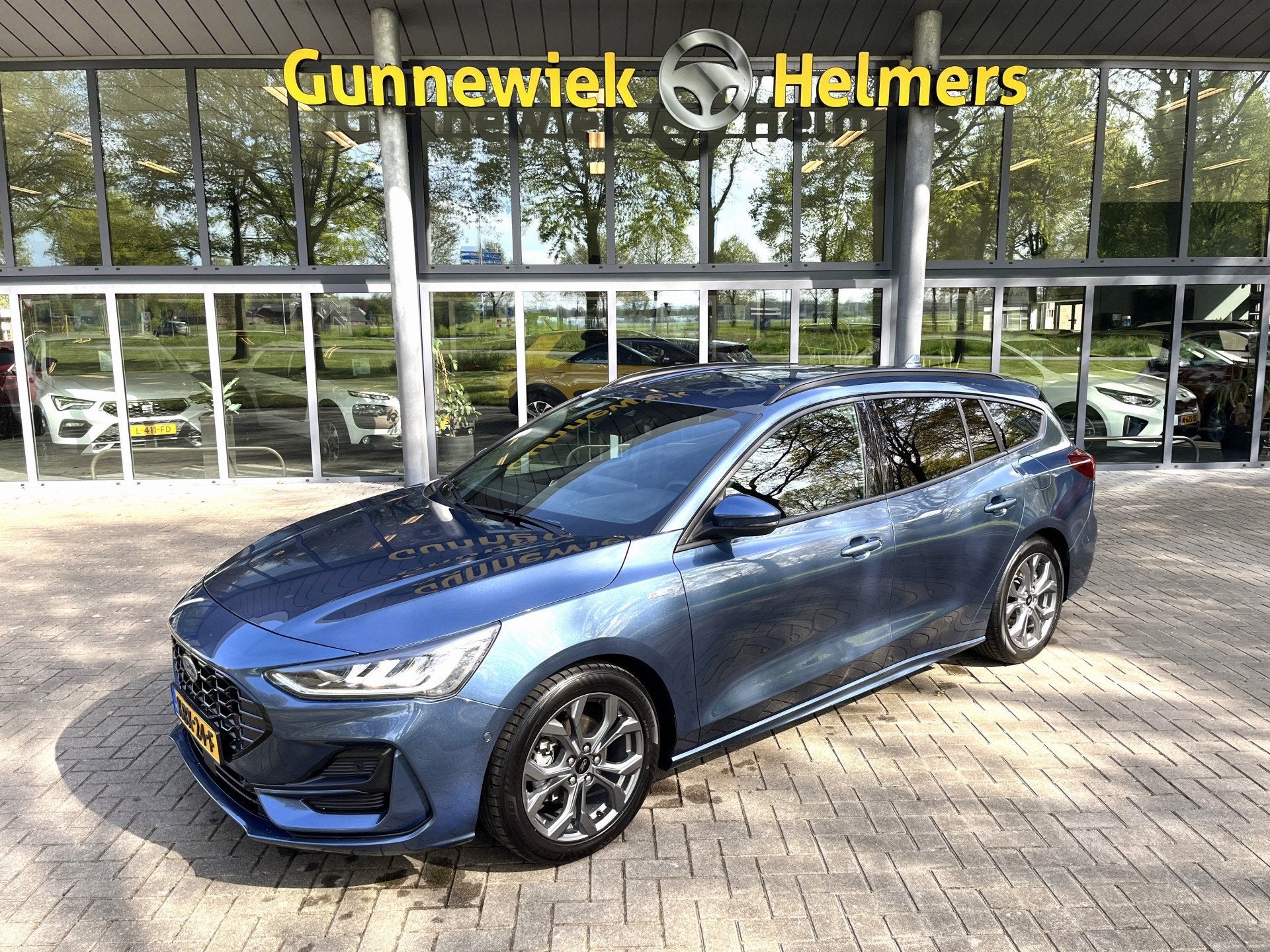 Ford FOCUS Wagon 1.0 EcoBoost Hybrid Titanium X | DRIVER ASS, Auto's, Stof, Gebruikt, Euro 6, 1404 kg