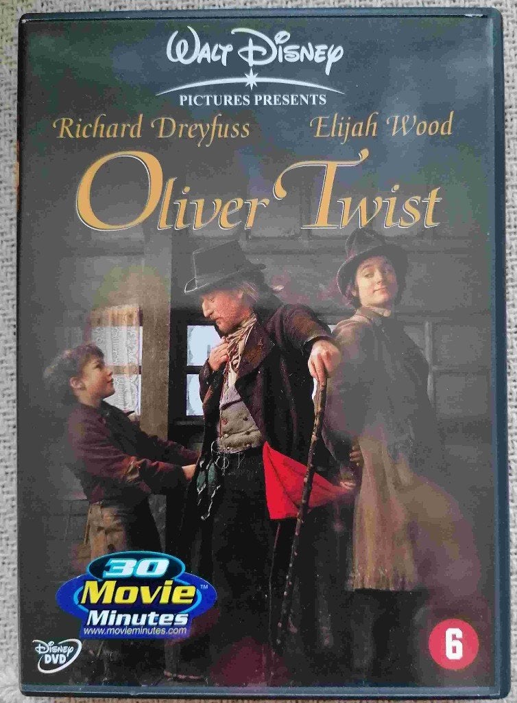 DVD Disney Oliver Twist, Vanaf 6 jaar, Ophalen of Verzenden, Zo goed als nieuw