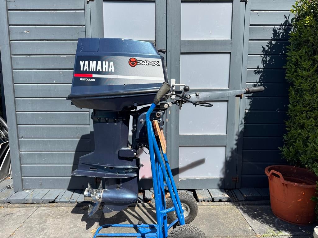 Yamaha 50pk 2takt kortstaart Autolube, Watersport en Boten, Buiten- en Binnenboordmotoren, Ophalen, Binnenboordmotor, Zo goed als nieuw