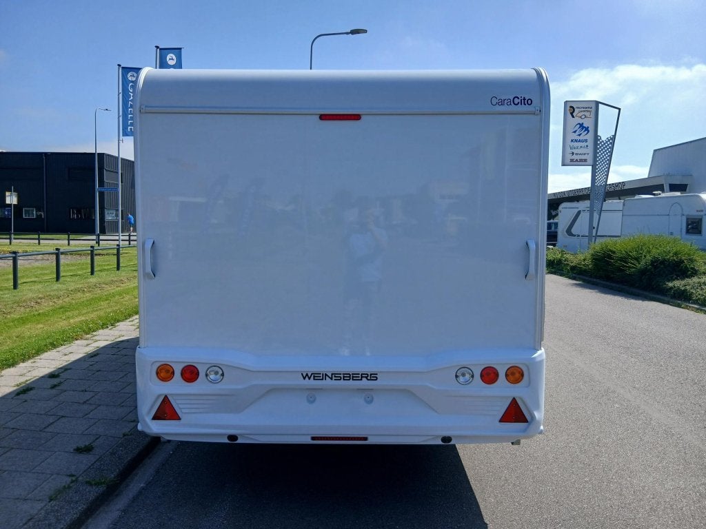 Weinsberg CaraCito 500 QDK Nieuw binnengekomen, Caravans en Kamperen, Overige merken, Schokbreker, Bedrijf, Treinzit
