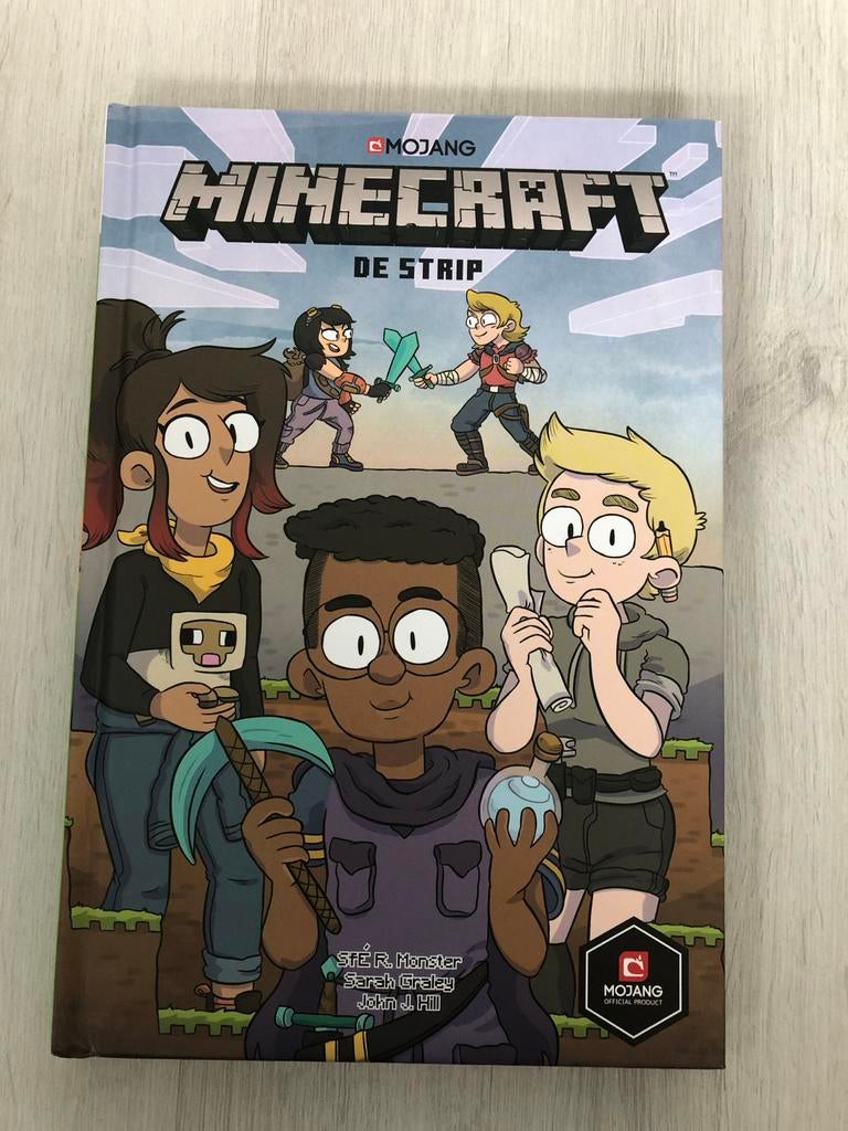 Minecraft De Strip, Eén stripboek, Ophalen of Verzenden, Nieuw