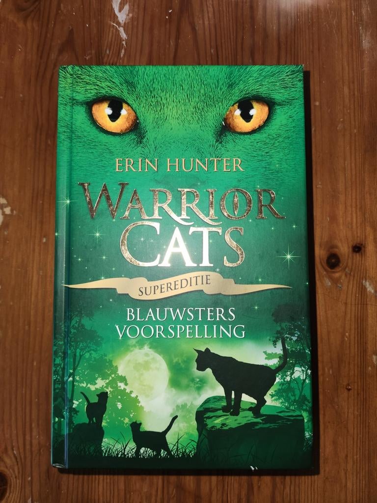 Warrior Cats: Blauwsters Voorspelling - Supereditie, Boeken, Ophalen of Verzenden, Gelezen, Erin Hunter, Nederland