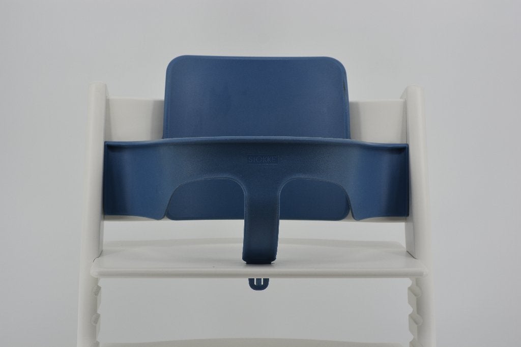 Stokke Tripp Trapp Midnight Blue – trip trap stoel, Verzenden, Gebruikt, Meegroeistoel, Aanschuifbaar