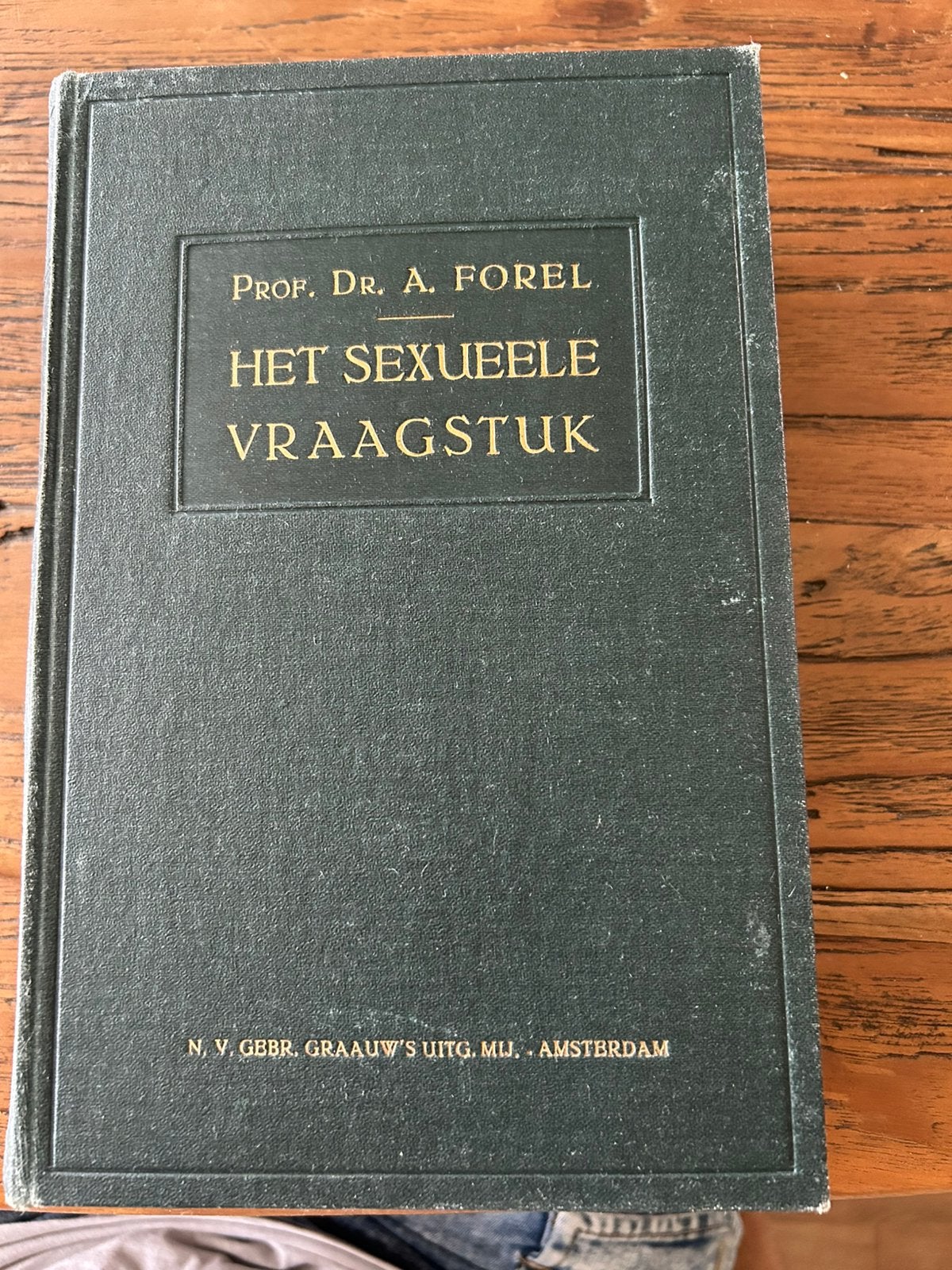 Boek Het sexueele vraagstuk, Antiek en Kunst, Ophalen of Verzenden