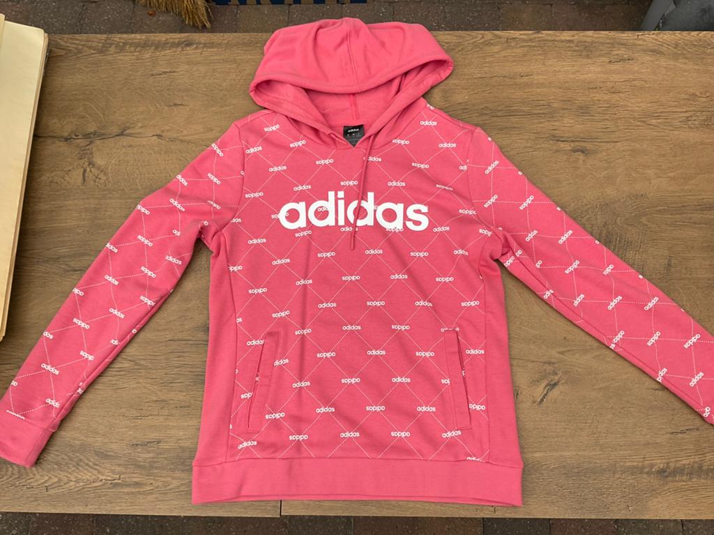 Nieuwe roze Adidas Hoodie dames trui Adidas Medium/38/40, Kleding | Dames, Truien en Vesten, Ophalen, Nieuw, Maat 38/40 (M), Roze