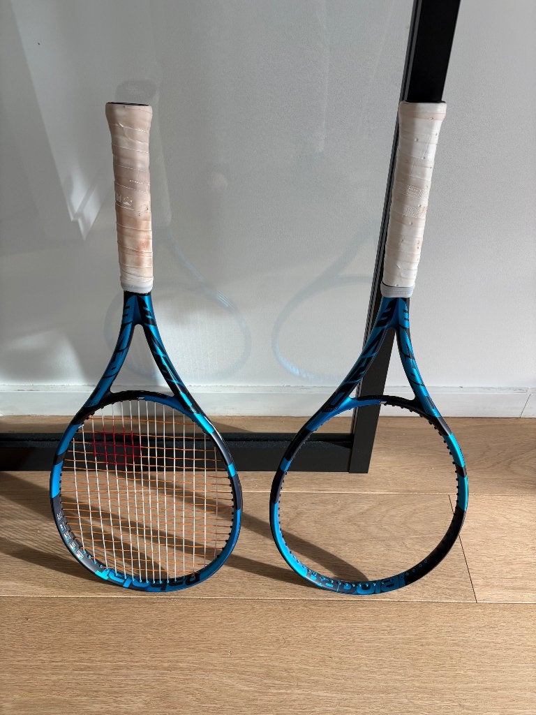 Babolat pure drive tennisrackets duopack, Ophalen, Gebruikt, Racket, L3