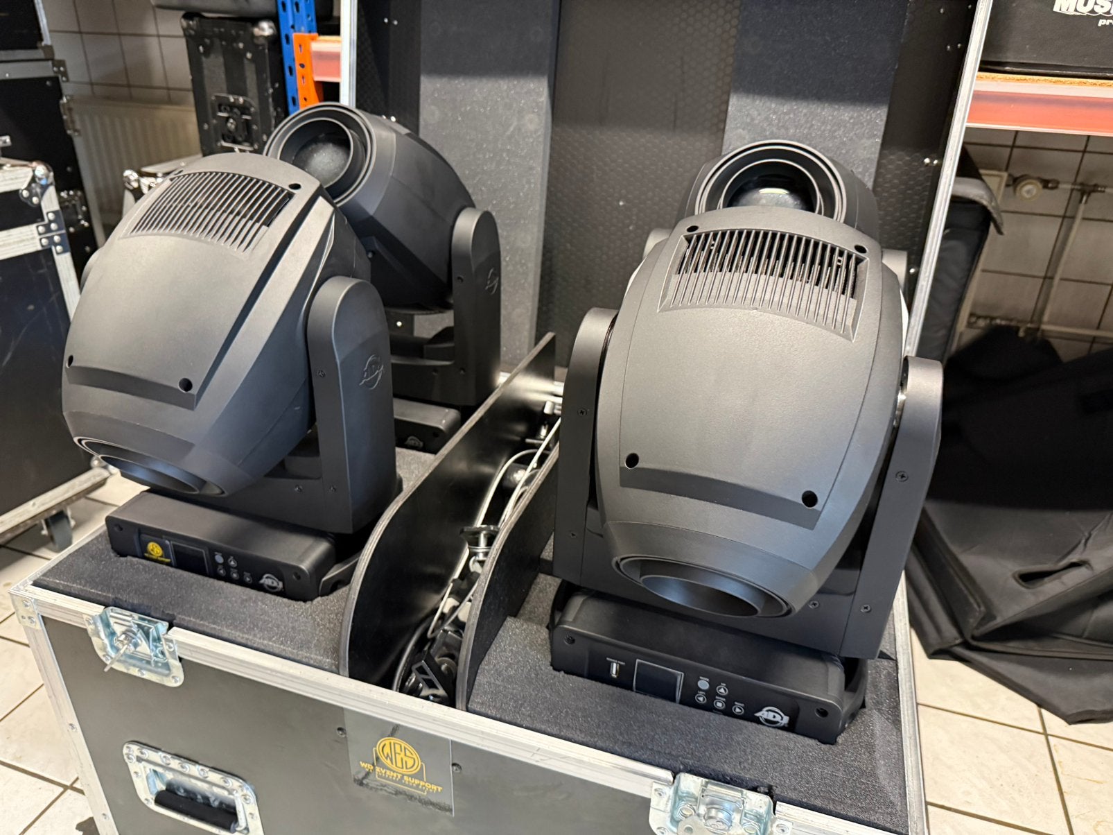 ADJ Focus Spot 4Z 4x incl flightcase NIEUWSTAAT, Ophalen, Zo goed als nieuw, Licht