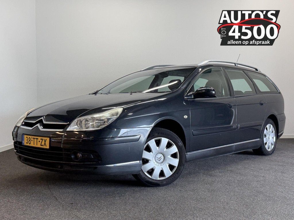 Citroen C5 Break 2.0-16V Caractère Trekhaak!, Auto's, Citroën, Stof, 4 cilinders, Origineel Nederlands, Handgeschakeld