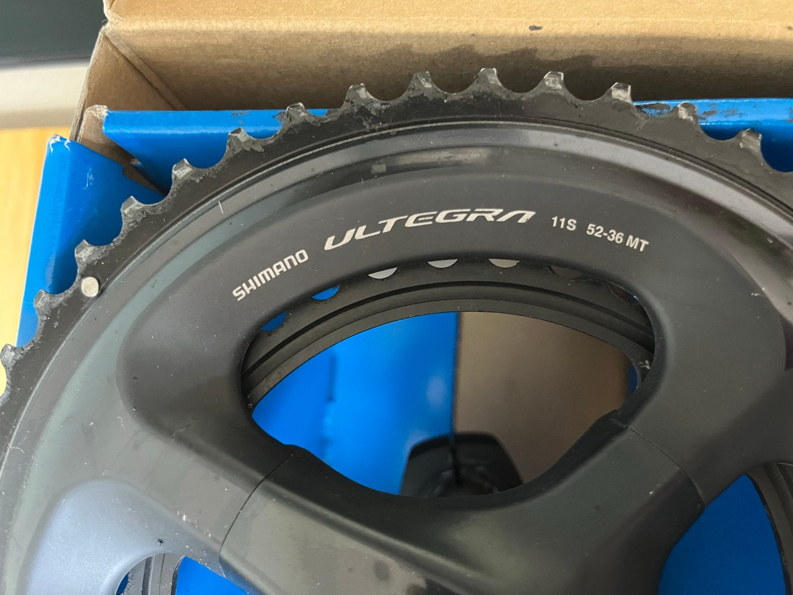 Shimano Ultegra Crankstel 11S 52-36T, Crankstel of Pedalen, Gebruikt, Ophalen of Verzenden, Aluminium