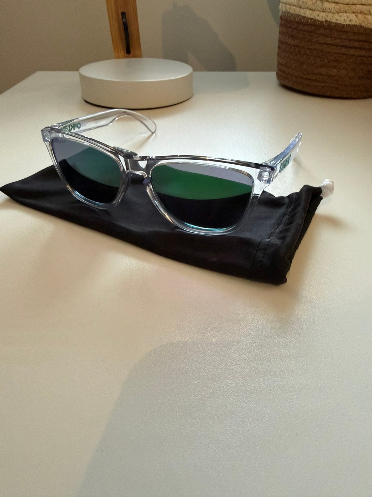 Oakley frogskins - crystal clear collection, Gebruikt, Zonnebril, Verzenden, Oakley