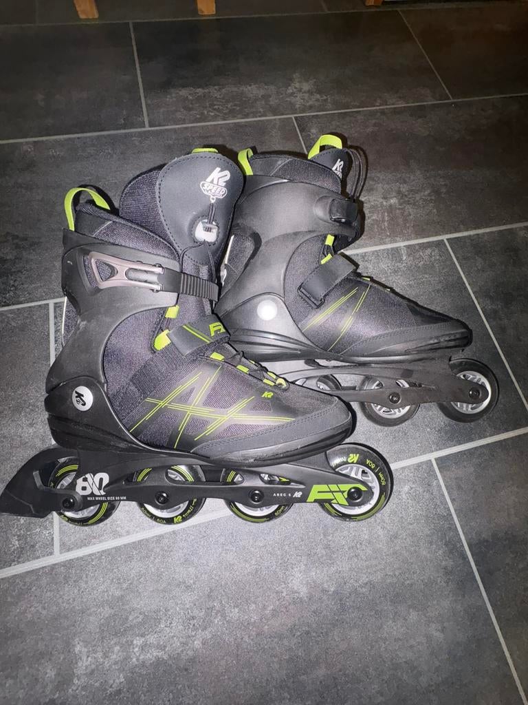 K2 F.I.T. 80 Pro skeelers, Sport en Fitness, Skeelers, Ophalen of Verzenden, Zo goed als nieuw, K2