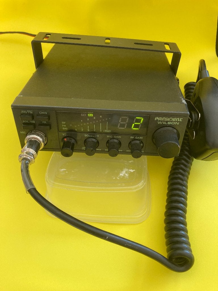27 mc president Wilson met s meter uitgang, Ophalen of Verzenden, Zo goed als nieuw, Zender en Ontvanger