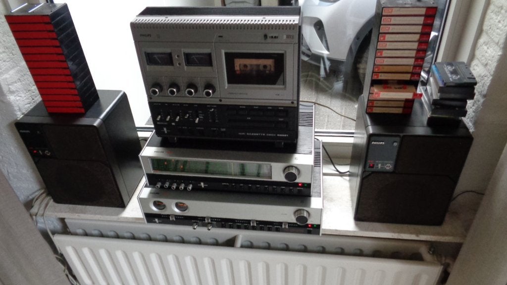 Philips sterio, Philips, Gebruikt, Losse componenten, Ophalen