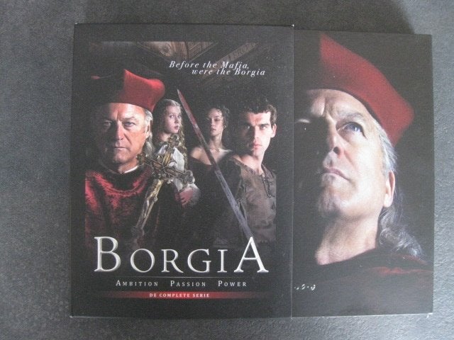 BORGIA - DE COMPLETE SERIE in originele 3-DVD BOX, Vanaf 16 jaar, Ophalen, Zo goed als nieuw