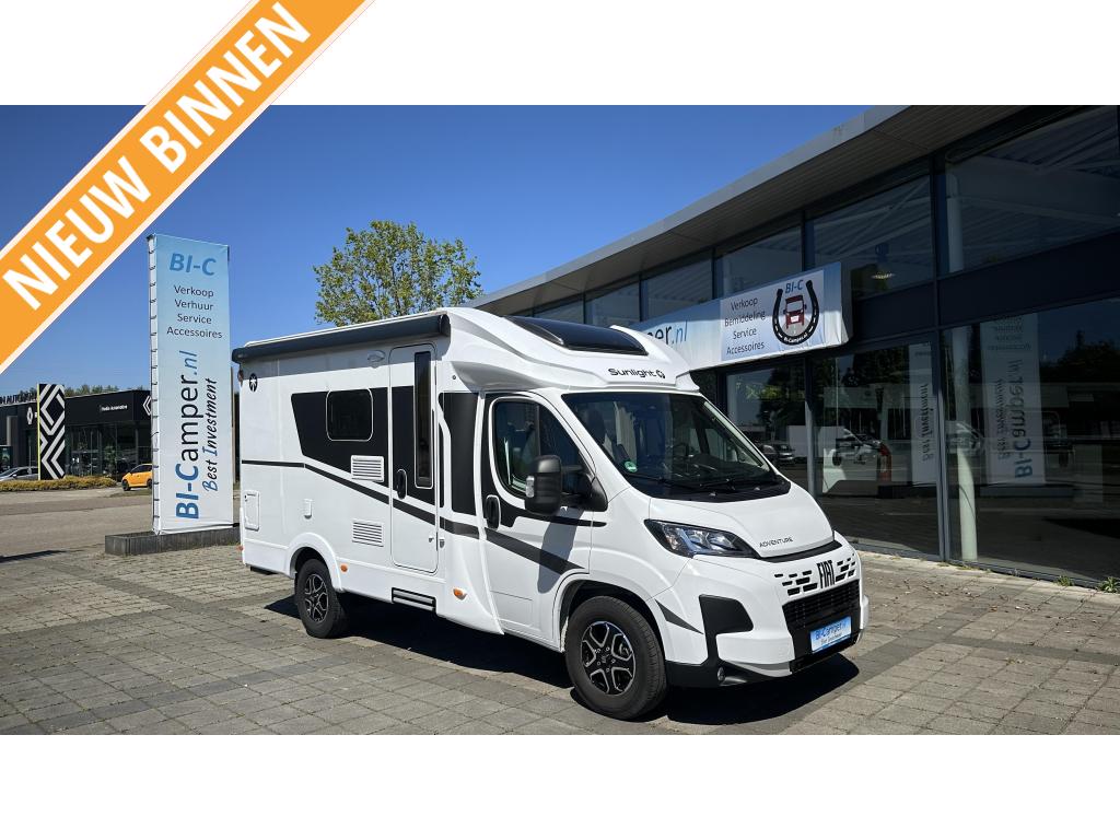 Sunlight Adventure Edition 58 T 8tr.Autom/NAV/CAM/Digitaal, Automaat, Chemisch toilet, Sunlight, Ringverwarming