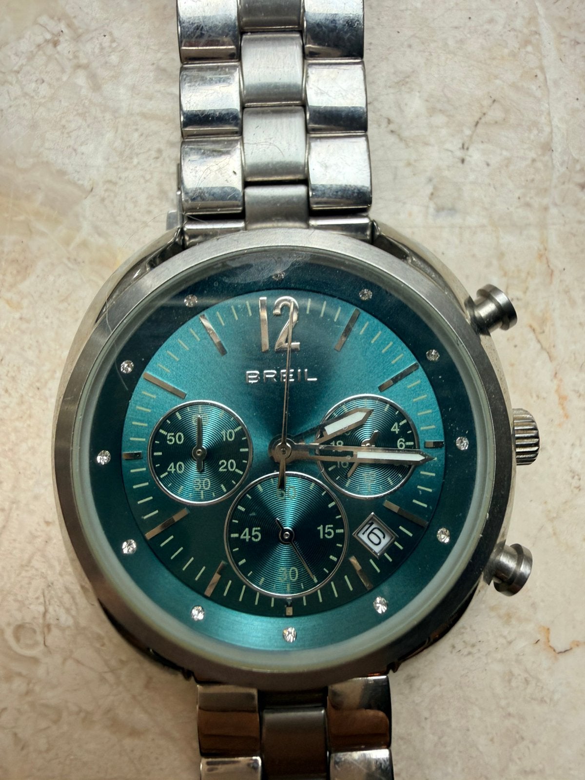 Unisex horloge Breil, Sieraden, Tassen en Uiterlijk, Staal, Gebruikt, Staal, Polshorloge