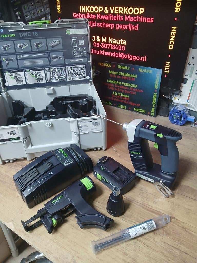 Festool Schroefautomaat., Doe-het-zelf en Verbouw, Gereedschap | Handgereedschap, -, -, Ophalen of Verzenden, Zo goed als nieuw