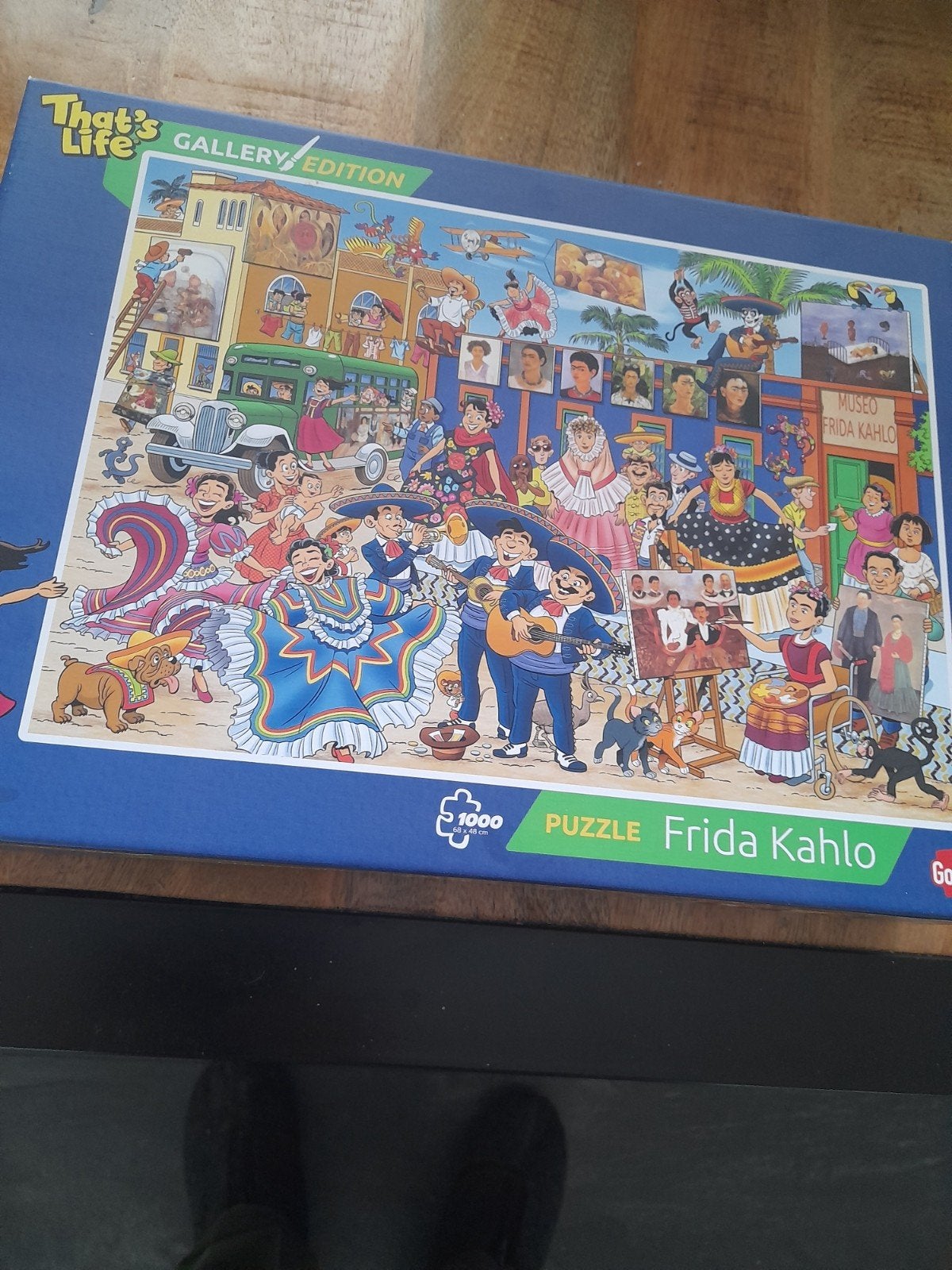 8 legpuzzels: 7x 1000 stukjes, 1x 1500 stukjes, Ophalen of Verzenden, Meer dan 50 stukjes, Gebruikt, 6 jaar of ouder